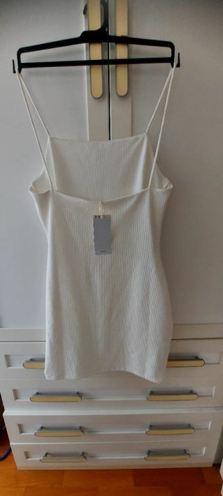 Vestido blanco de tirantes