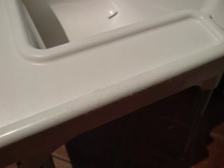 Trona bebé Ikea blanca