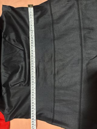Vestido Negro Blanco Talla XL