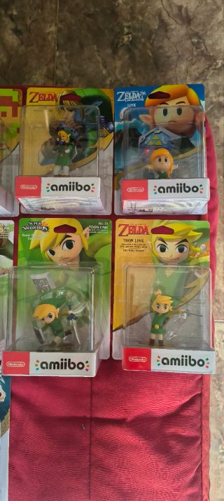 Colección Amiibo Link Nintendo Precintados