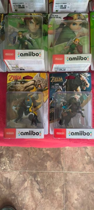 Colección Amiibo Link Nintendo Precintados