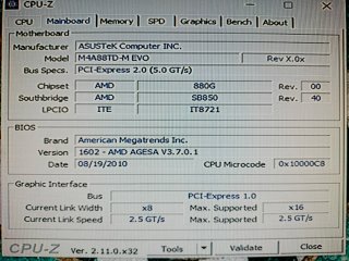 Placa Base ASUS M4A88TD-M EVO + ATHLON + 8GB DDR3