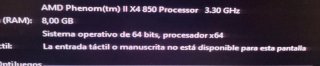 ASUS M4A88TD-M EVO + PHENOM II X4 850 + 8GB DDR3