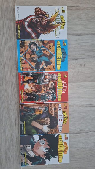 coleccion mangas my hero academia (boku no hero)