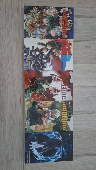 coleccion mangas my hero academia (boku no hero)