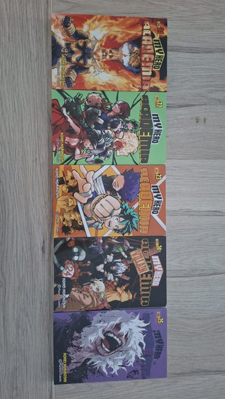 coleccion mangas my hero academia (boku no hero)