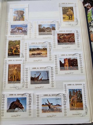Lote de sellos mundiales fauna,animales