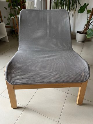 Sillón NOLMYRA IKEA Madera Gris