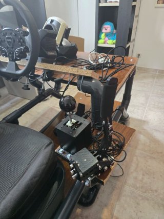 Cockpit completo: Moza R3 con Meta Quest 3