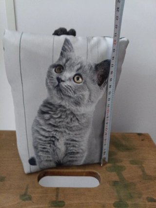 Tope de puerta con diseño de gatito