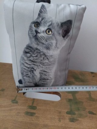 Tope de puerta con diseño de gatito