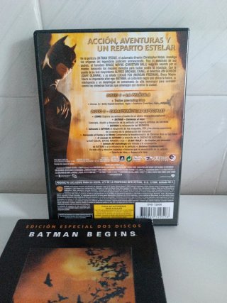 Batman Begins Edición Especial 2 Discos DVD