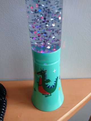 Lámpara decorativa con estrellas