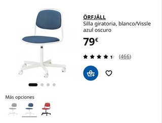 Silla escritorio juvenil ikea