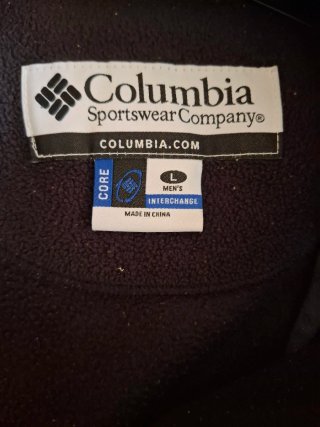 Chaqueta Columbia Impermeable Talla L Negra
