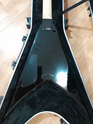 Guitarra Jackson con su estuche