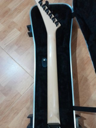 Guitarra Jackson con su estuche