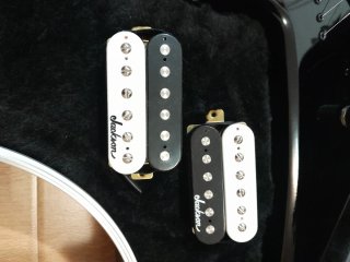Guitarra Jackson con su estuche