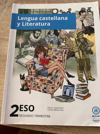 Libro texto lengua Castellana y Literatura
