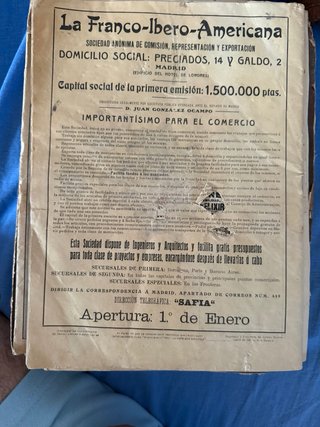 Revista antigua Nuevo Mundo 2 diciembre 1909