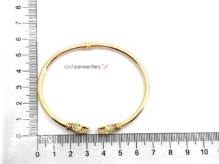 pulsera oro 18k con piedra con circonita