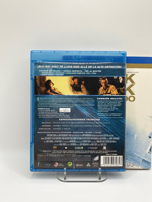 Black Hawk Derribado Bluray