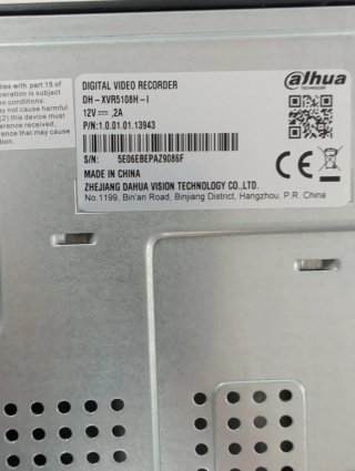 DVR Dahua 8 Canales