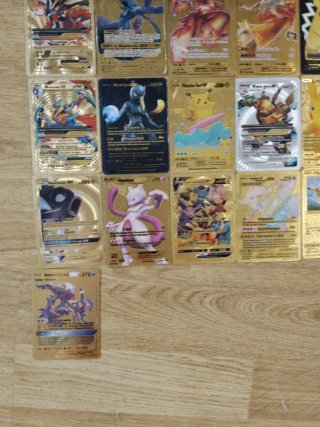Cartas Pokémon Doradas