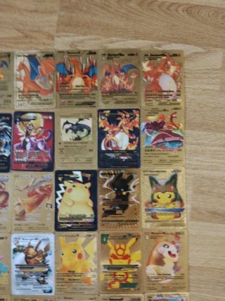 Cartas Pokémon Doradas