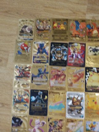 Cartas Pokémon Doradas