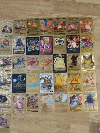 Cartas Pokémon Doradas