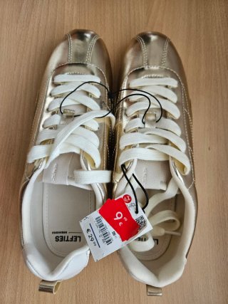 Zapatillas Lefties Mujer Talla 40 Doradas