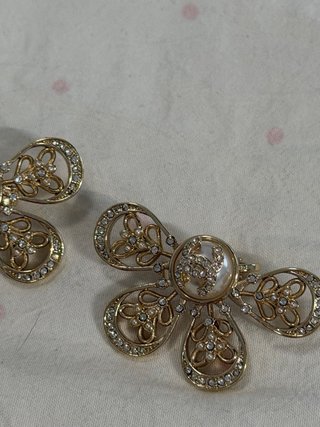 Pendientes Chanel Flor Dorados