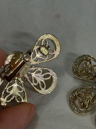 Pendientes Chanel Flor Dorados