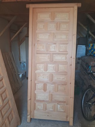 10 puertas castellanas sin barnizar