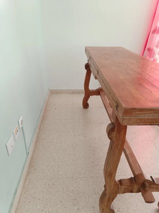 Mesa de madera extensible