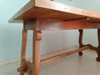 Mesa de madera extensible