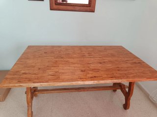 Mesa de madera extensible