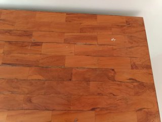 Mesa de madera extensible