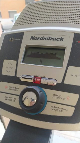 Elíptica NordicTrack Track E4.0i con Tarjeta SD