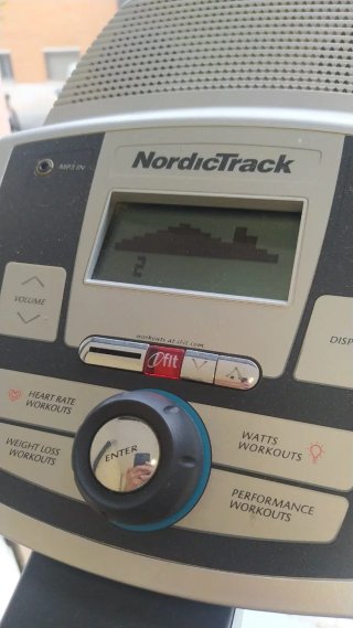 Elíptica NordicTrack Track E4.0i con Tarjeta SD