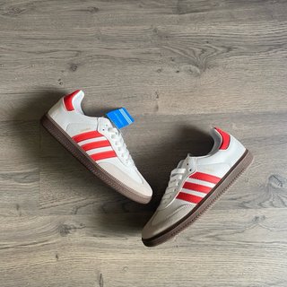 Adidas Samba OG Blancas Rojas Talla 39