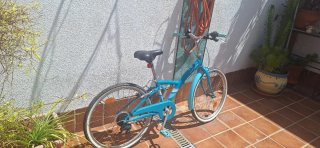 Bicicleta Niña BTWIN Azul