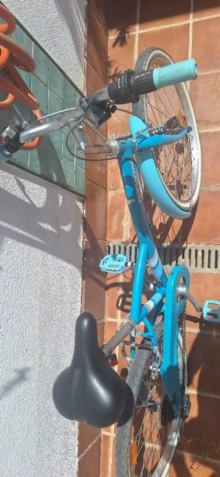 Bicicleta Niña BTWIN Azul