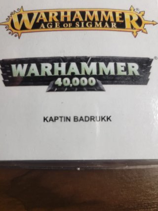 Warhammer Kaptin Badrukk