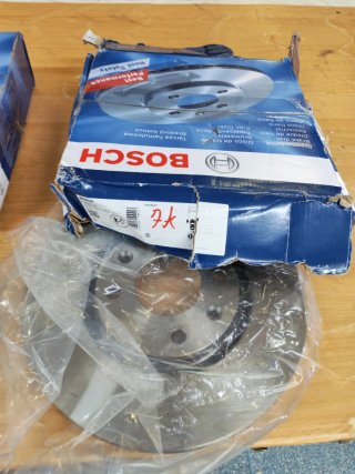 Discos Freno Bosch BD2711 Peugeot/Citroen