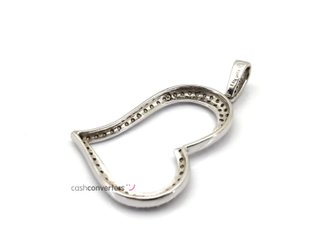 colgante oro 14k con piedra con diamante