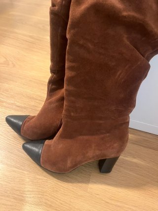 Botas vintage piel nuevas