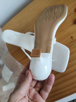 Chanclas blancas talla 42