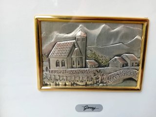 Quadro bassorilievo argento 925